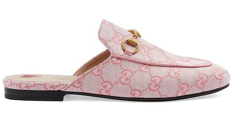 gucci princetown mule pink
